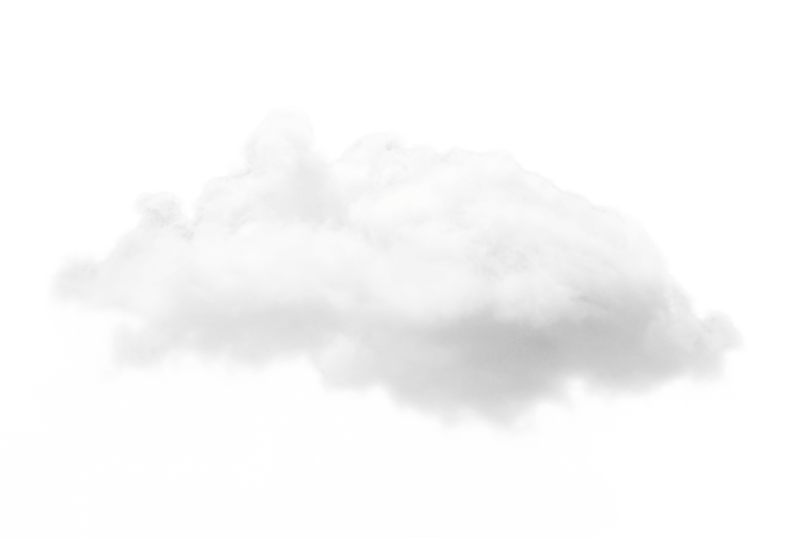 White Cloud Cutout